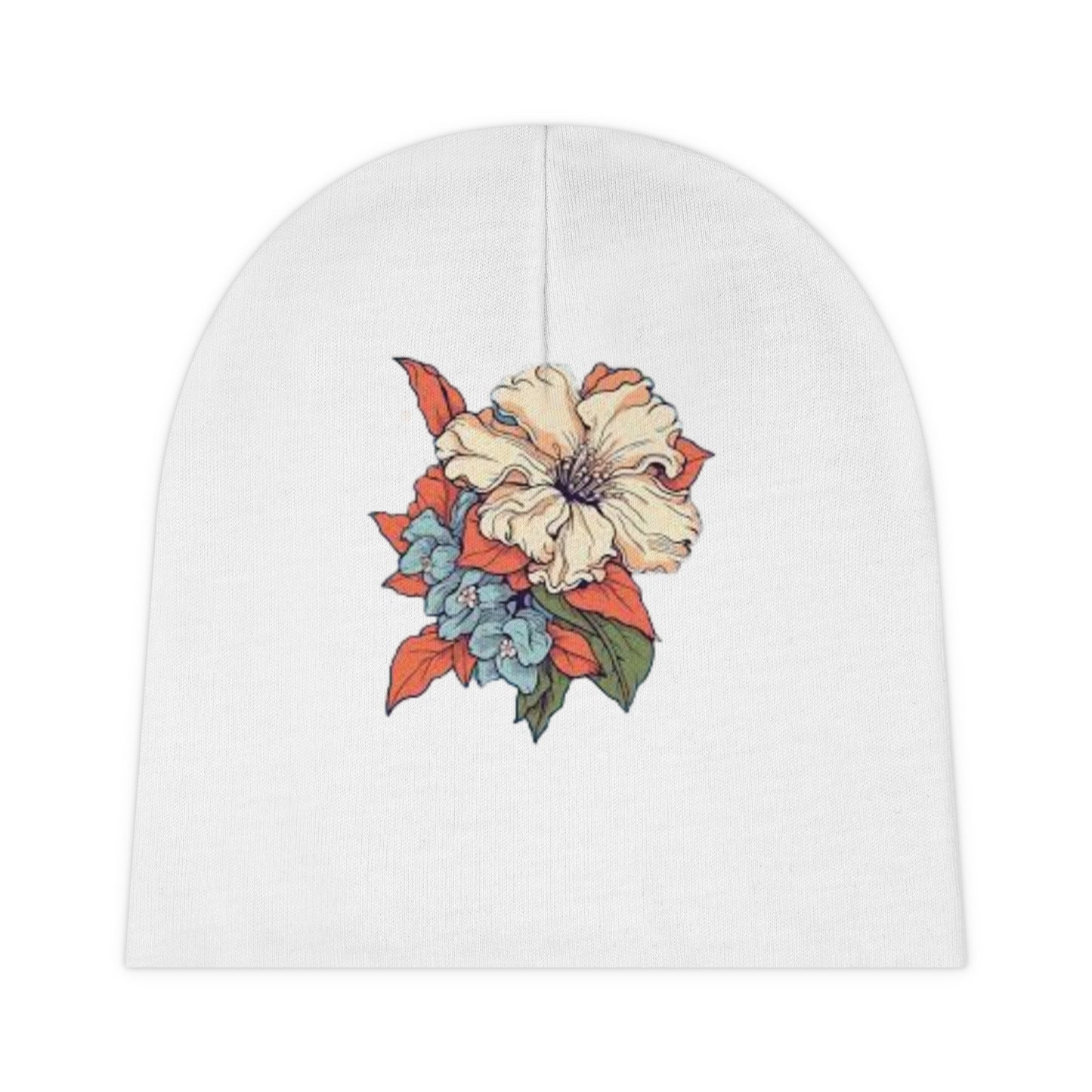 Anime Flower Beanie